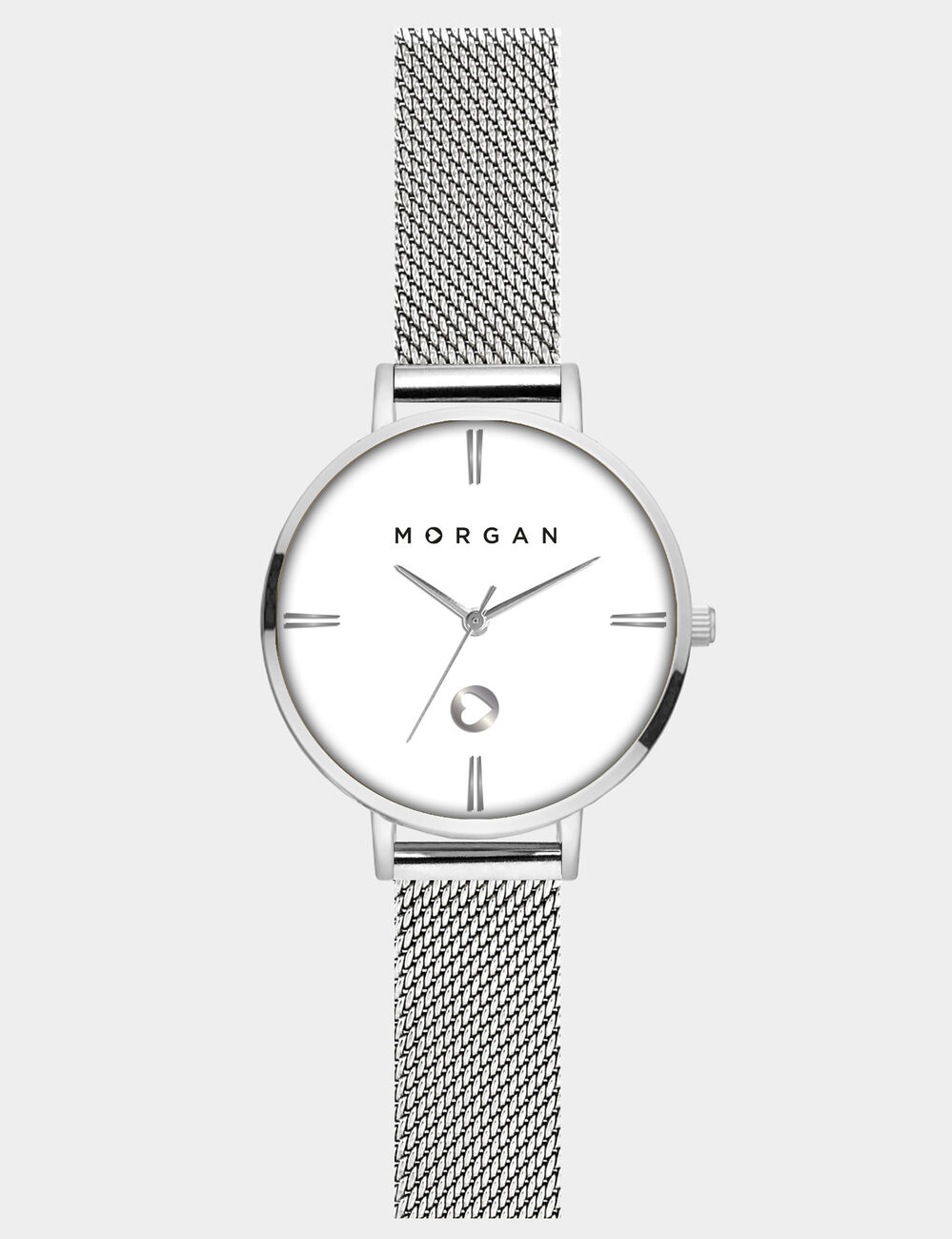 Watch silver color women