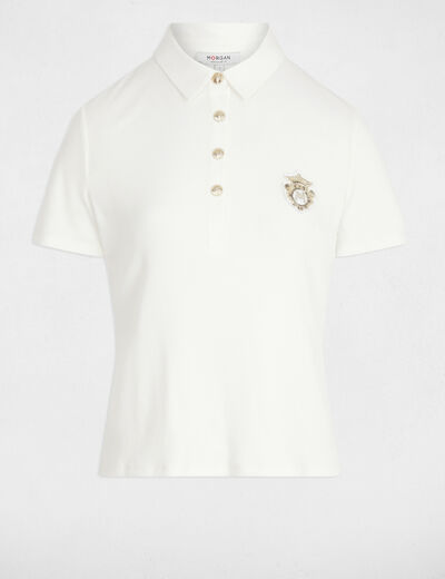 Short-sleeved t-shirt white women