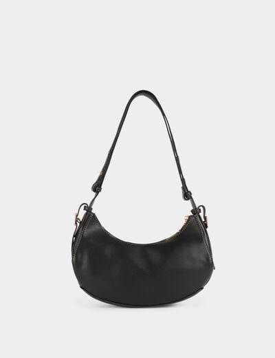 Half moon bag black women