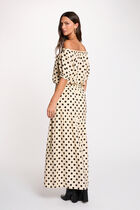 Fitted long skirt multicolor women