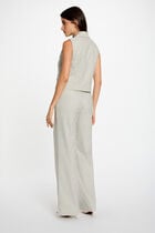 Fitted sleeveless jacket multicolor women