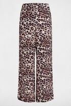 Fluid straight trousers multicolor women