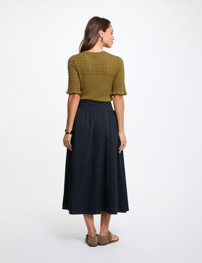 Short-sleeve sweater women