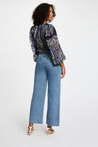 Long-sleeved blouse multicolor women