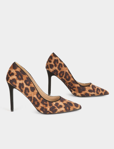 Stilettos leopard print multicolor women