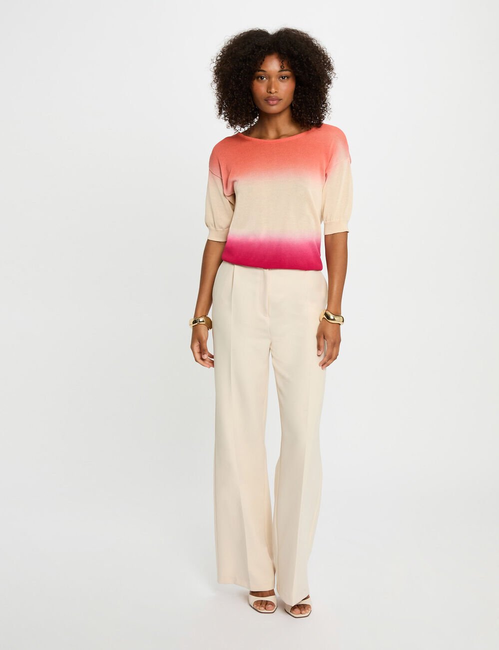 Printed jumper multicolor women