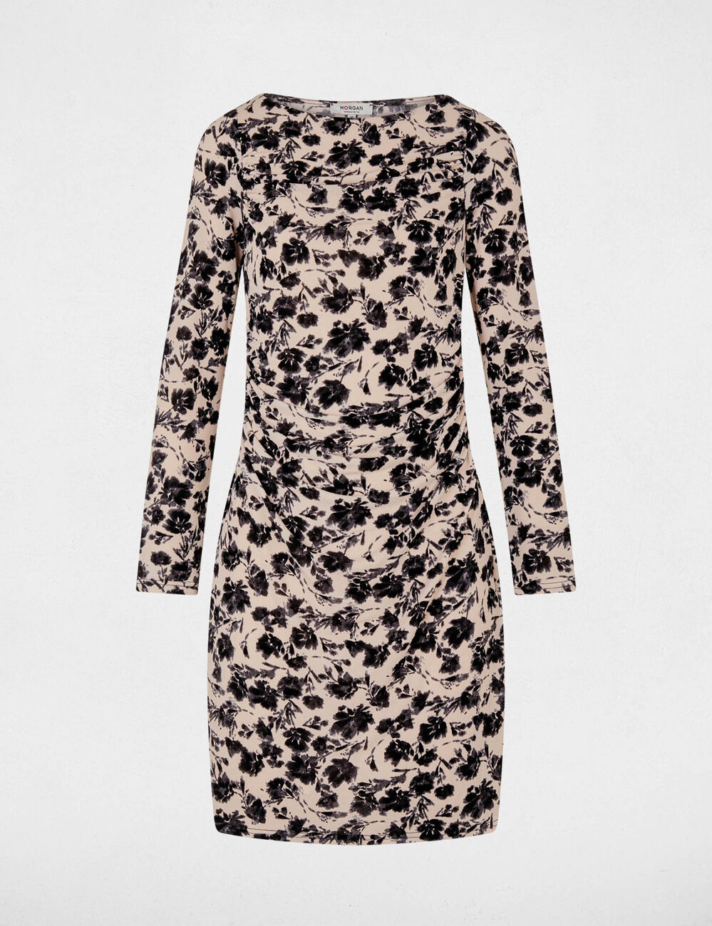 Printed knit dress multicolor women