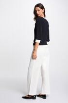 Long-sleeved jumper navy blue women