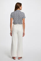 Short-sleeved t-shirt white women