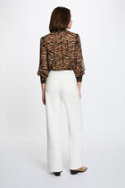 Printed voile shirt multicolor women