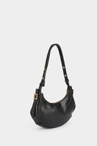 Half moon bag black women
