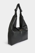 Half moon bag with bows black women