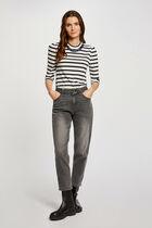 3/4-length sleeved t-shirt ecru women