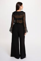 Flowy shirt black women