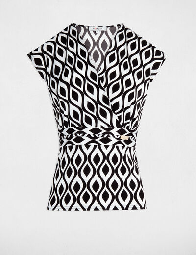 Short-sleeved t-shirt white women