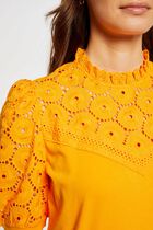 Short-sleeved t-shirt orange women