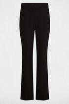 Fitted trousers with darts black women