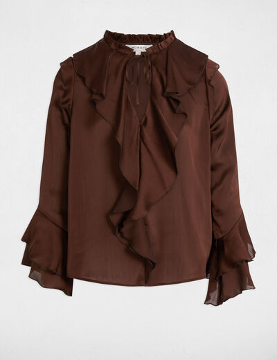 Long-sleeved blouse women