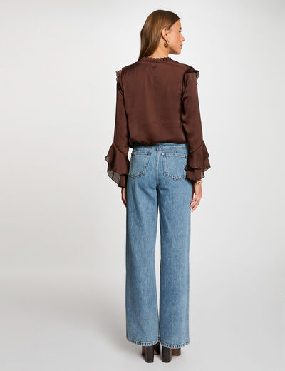 Long-sleeved blouse women