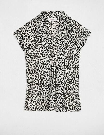 Short-sleeved t-shirt white women