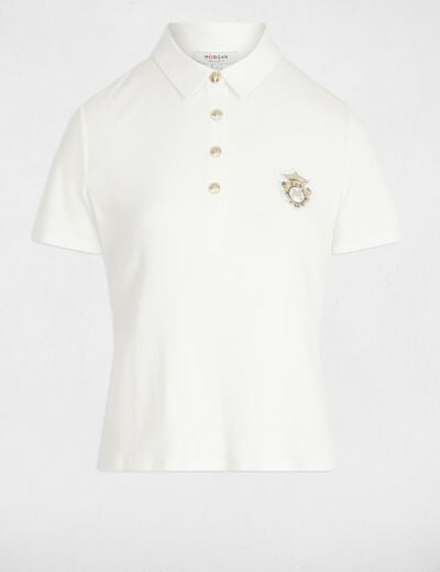 Short-sleeved t-shirt white women