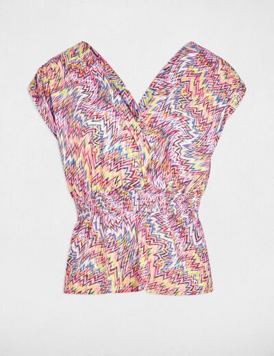 Short-sleeved t-shirt multicolor women