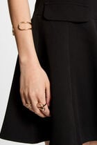 Robe courte trapèze noir femme