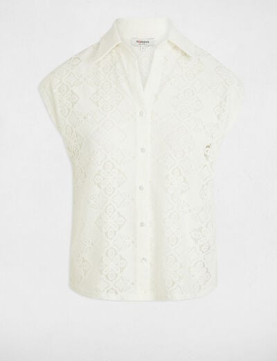 Short-sleeved t-shirt white women