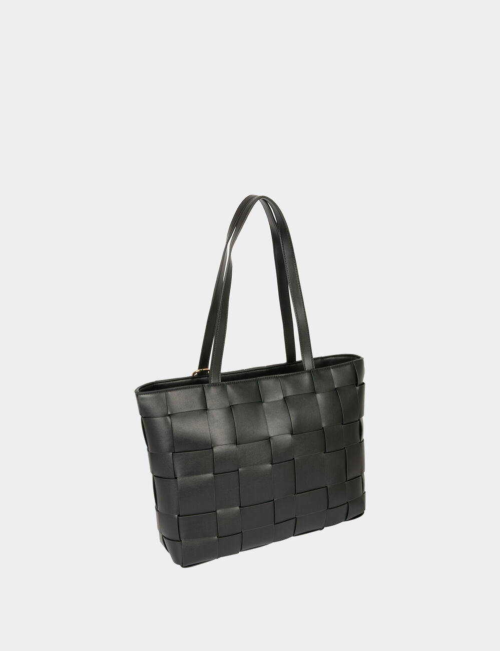 Woven tote bag black women