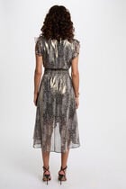 Robe longue cache c¿ur multicolore femme