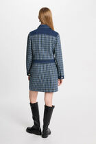 Mini tweed skirt multicolor women