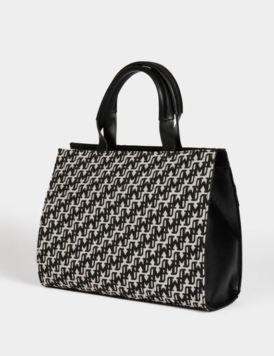 monogrammed bag black women Monogrammed bag black women