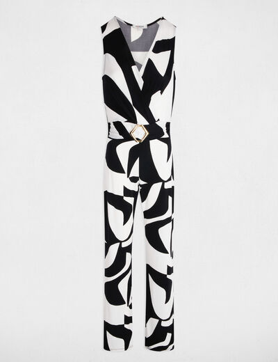 Printed jumpsuit multicolor women