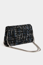Tweed bag black women