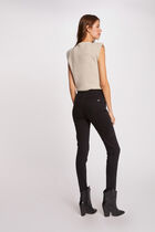 Standard waisted skinny trousers black women