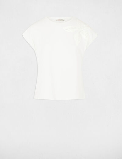 Short-sleeved t-shirt white women