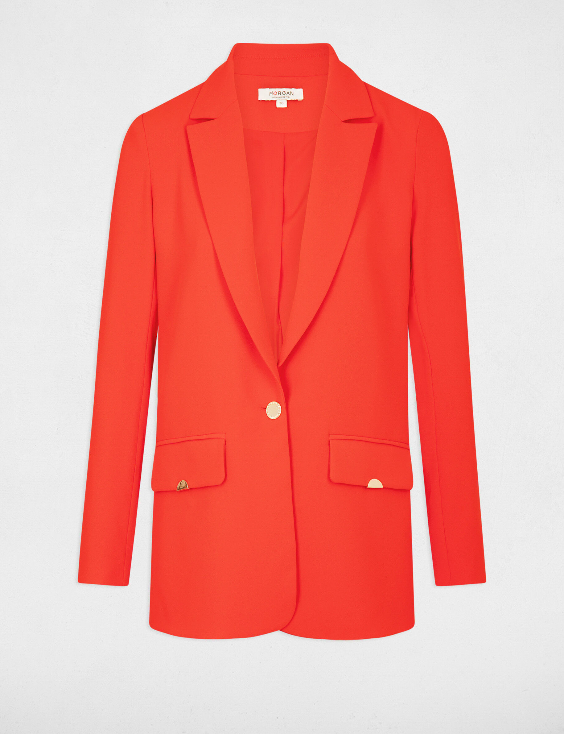 Blazers Orange for Women Morgan