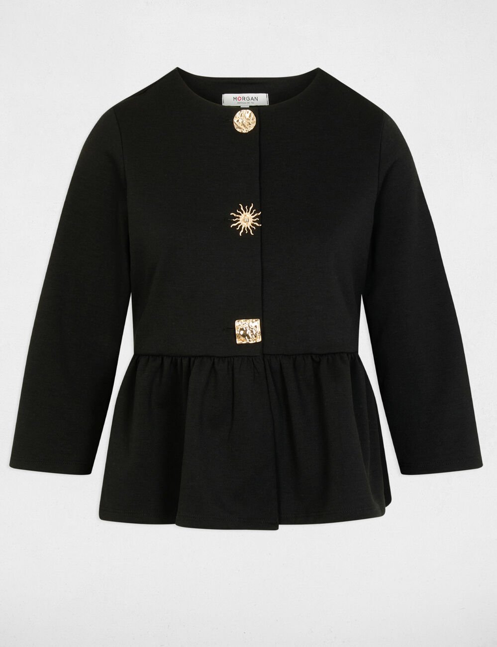 Long-sleeve cardigan black women