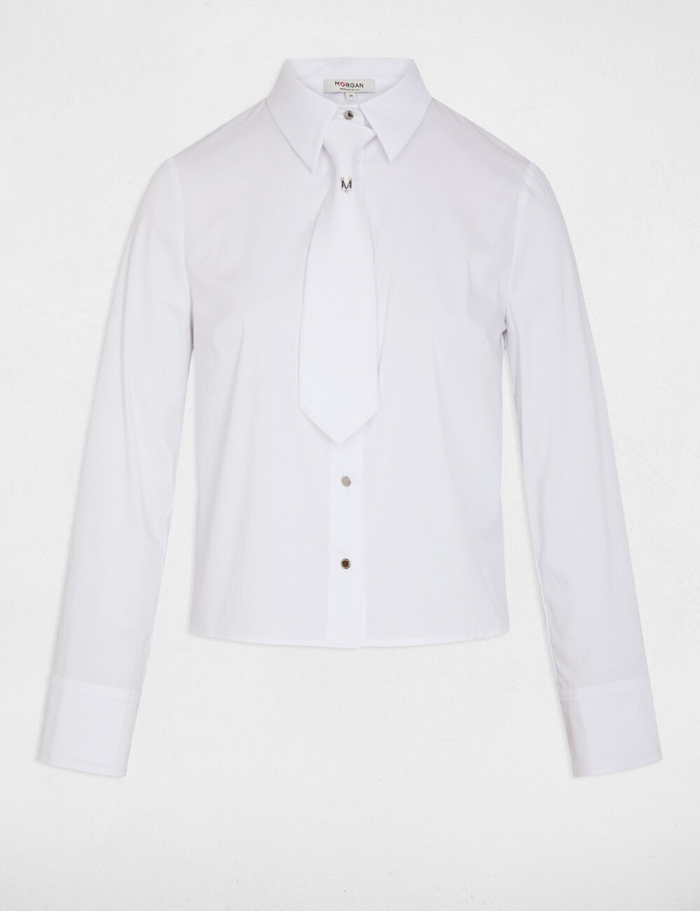 Long sleeve shirt white women