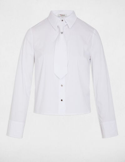 Long sleeve shirt white women