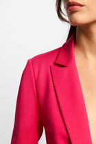 Short blazer raspberry pink women