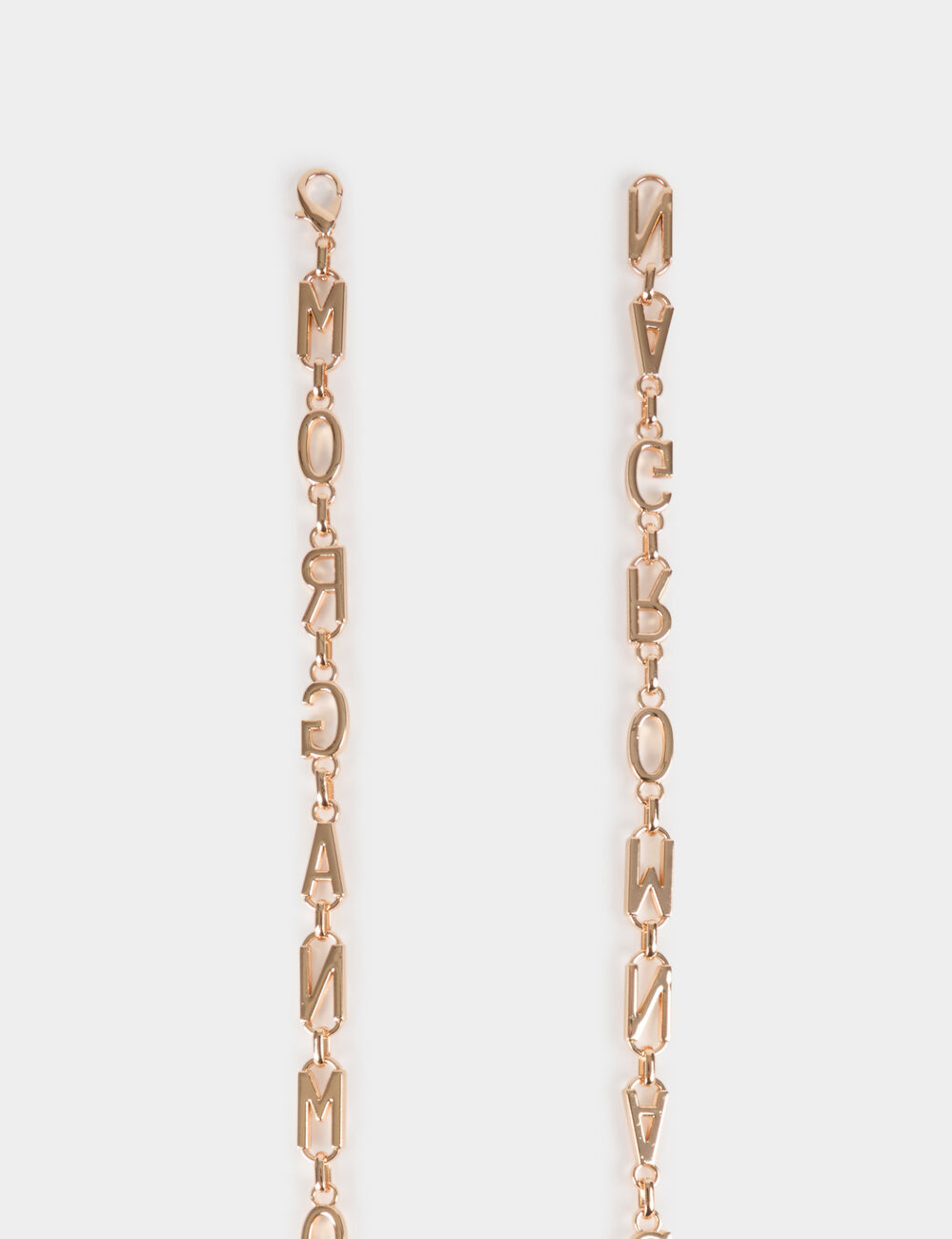 Ceinture chaîne MORGAN jaune or femme