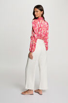 Blouse manches longues multicolore femme