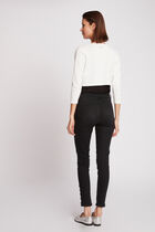 Short 3/4-lengh sleeved cardigan ecru women