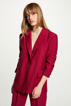 Blazer jacket bordeaux women