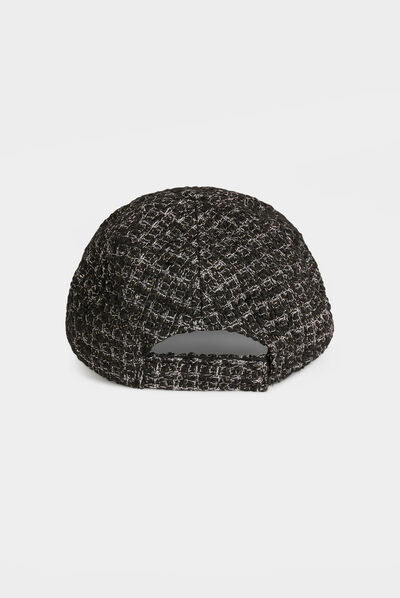 « M » cap black ladies'