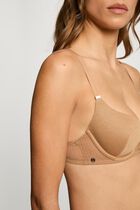 Padded bra gold yellow women