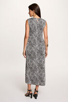 Sleeveless long dress multicolor women
