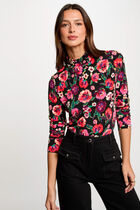 Long-sleeved t-shirt multicolored women
