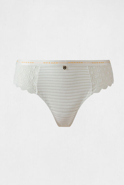 Lace shorties ivory ladies'